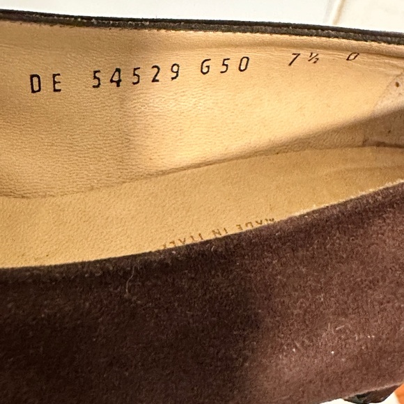 Salvatore Ferragamo Brown Loafers - Picture 7 of 13